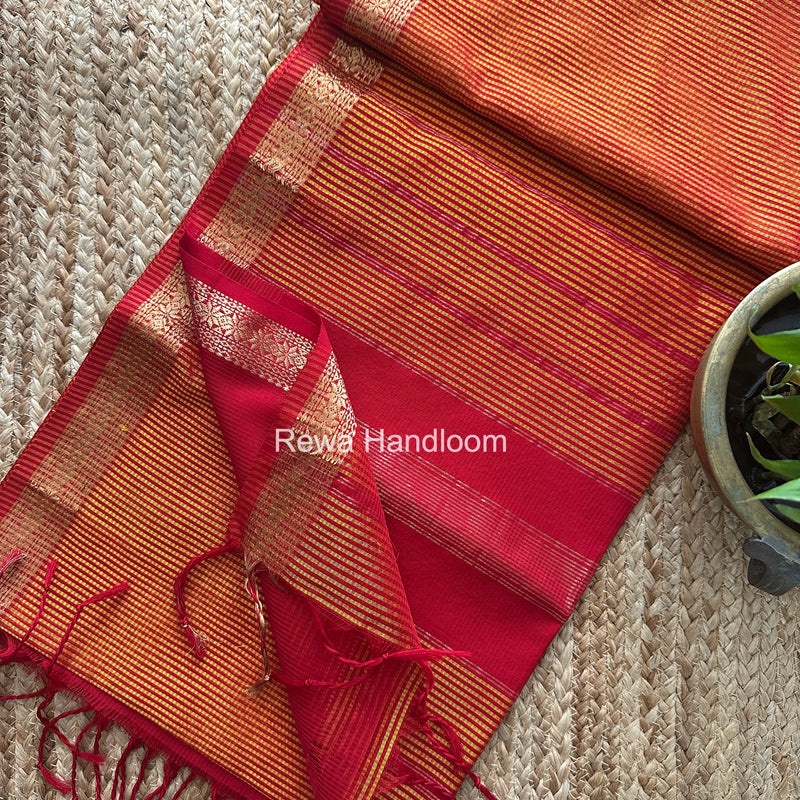 Maheshwari Garbha Reshami Silk Saree