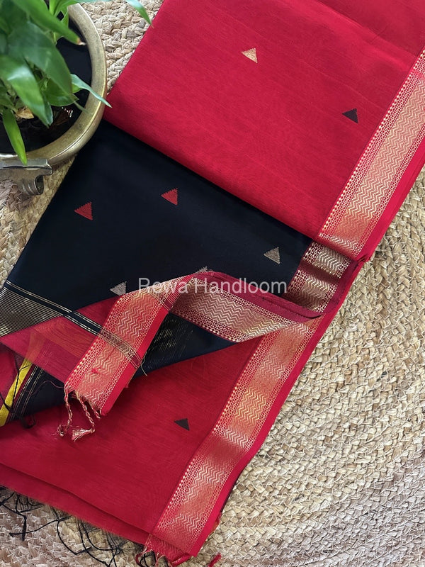 Maheshwari Zari Butti Saree