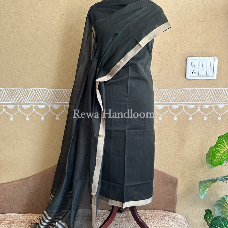 Maheshwari Resham Thread Dress Material
