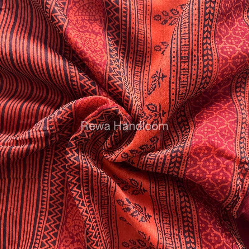 Bagh Print Saree