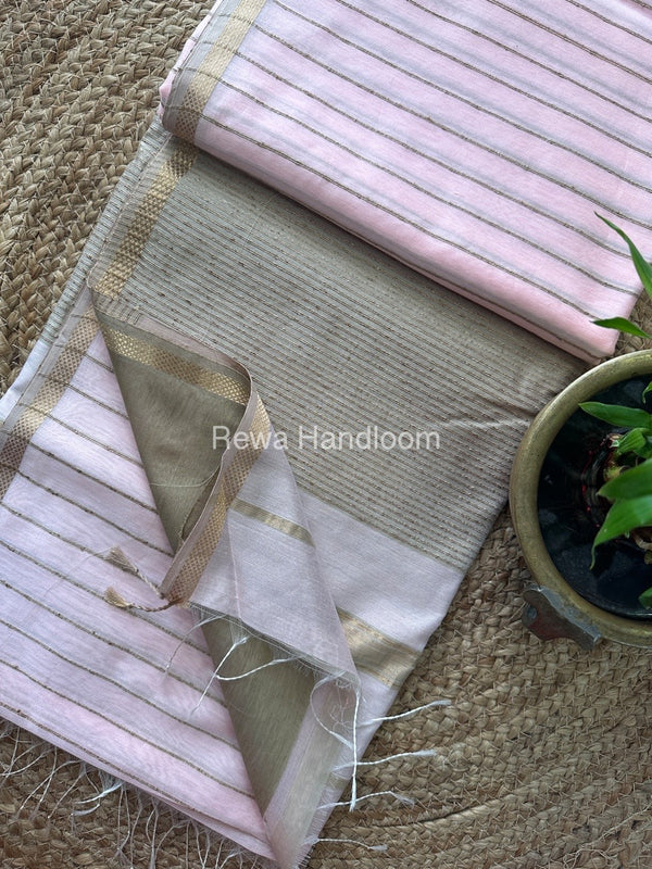 Maheshwari Gichha Thread Lining Saree