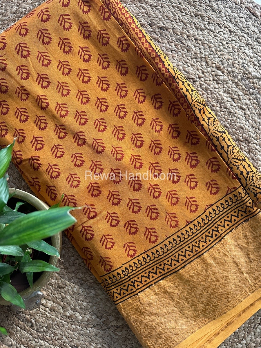 Maheshwari Bagh Print Saree