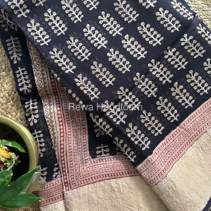 Maheshwari Bagh Print Saree