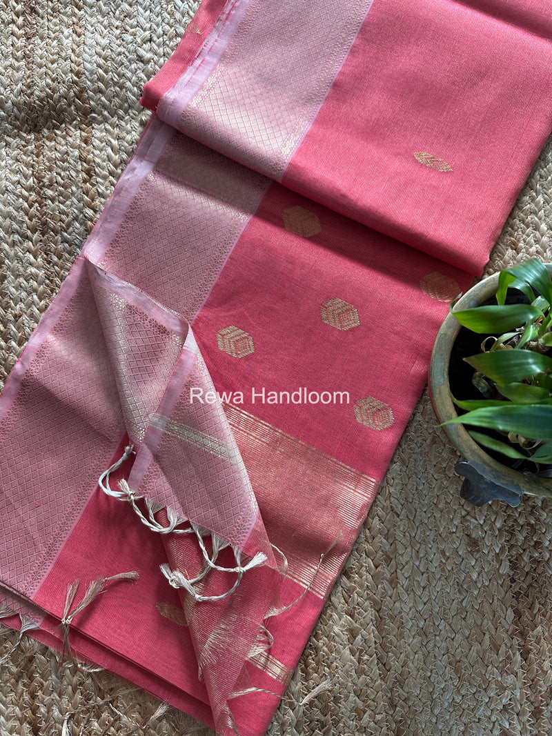 Maheshwari Tissue Silk Saree