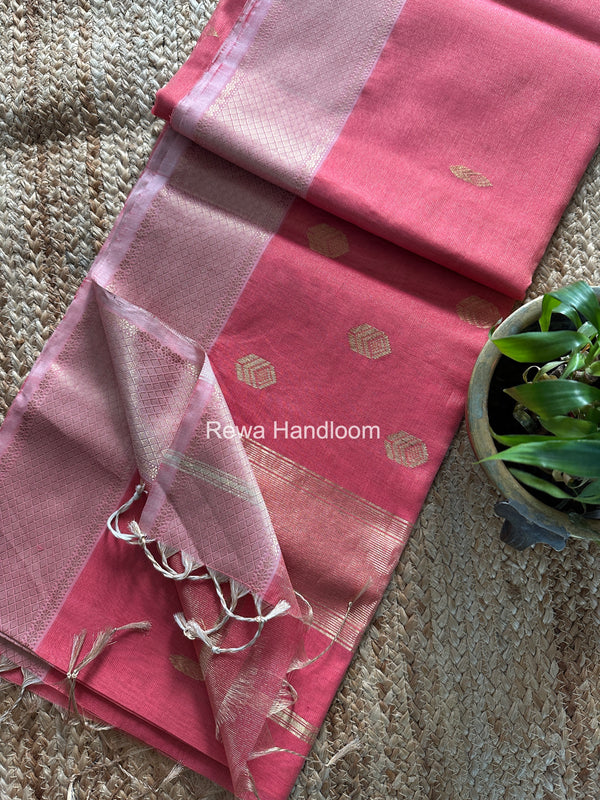 Maheshwari Tissue Silk Saree