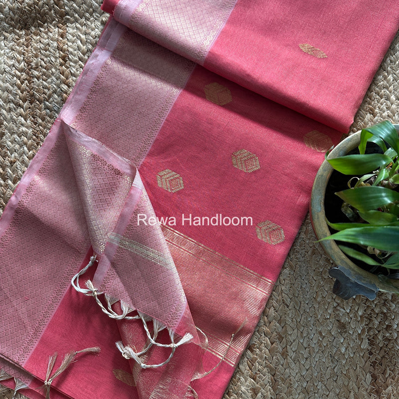 Maheshwari Tissue Silk Saree