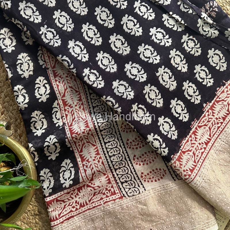 Maheshwari Bagh Print Saree