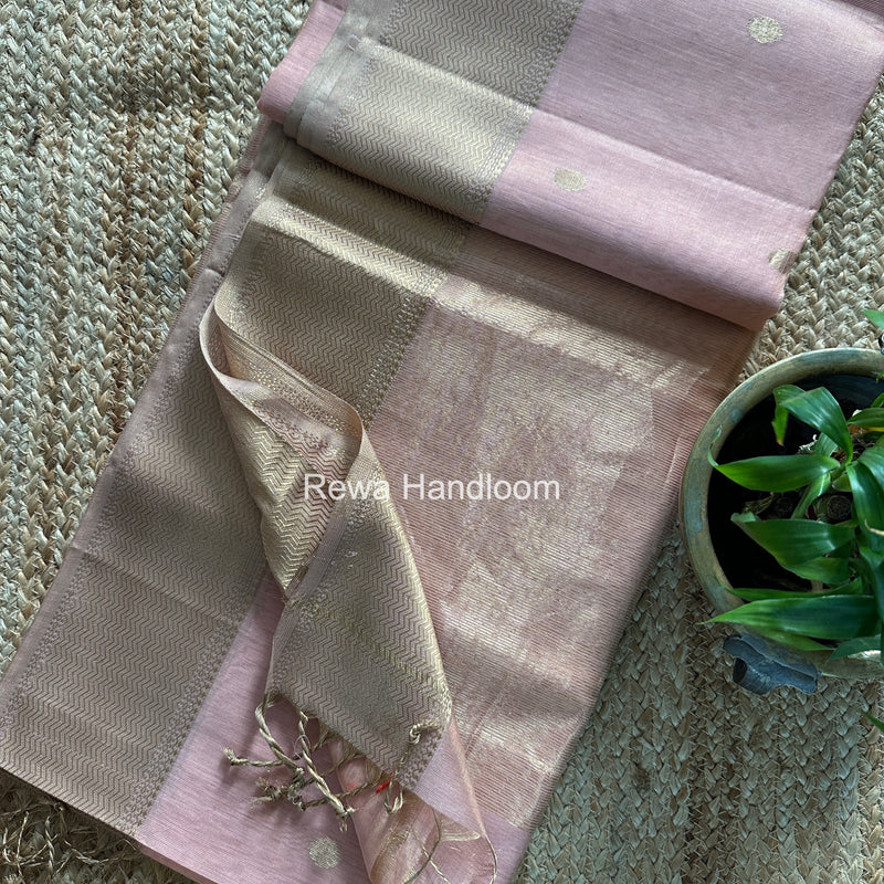 Maheshwari Tissue Butti Saree