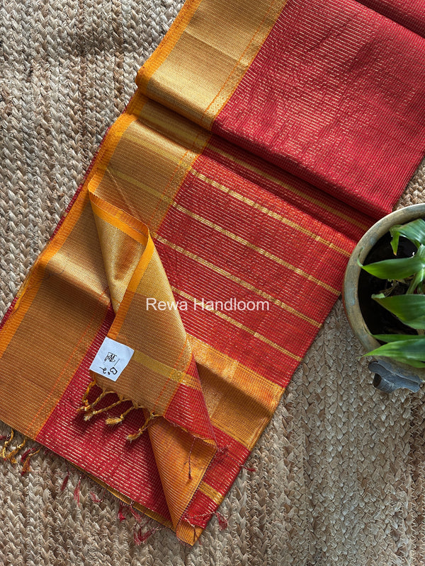 Exclusive Maheshwari Tissue Silk Saree