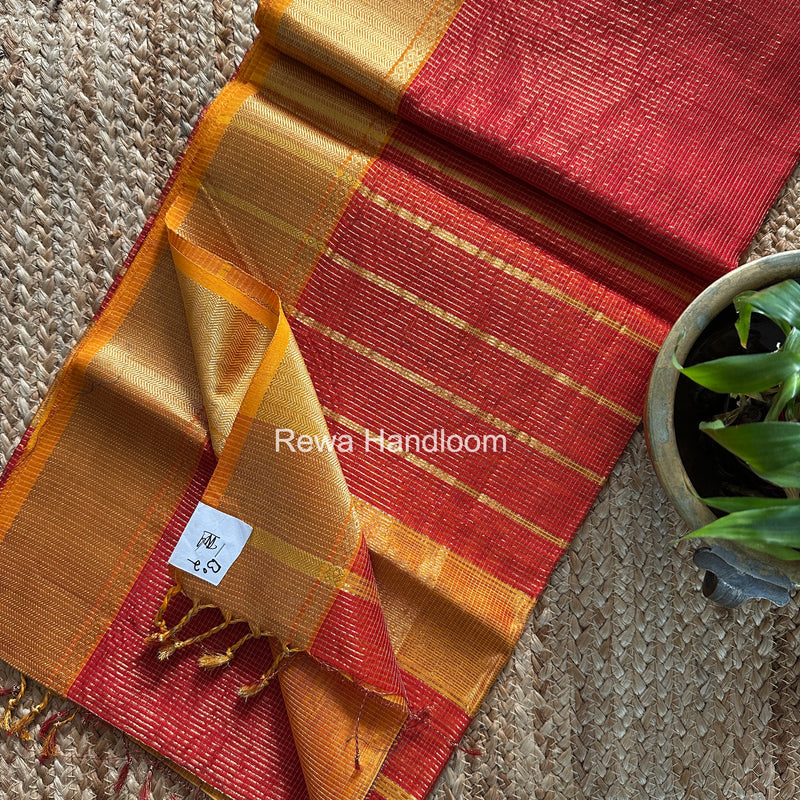 Exclusive Maheshwari Tissue Silk Saree