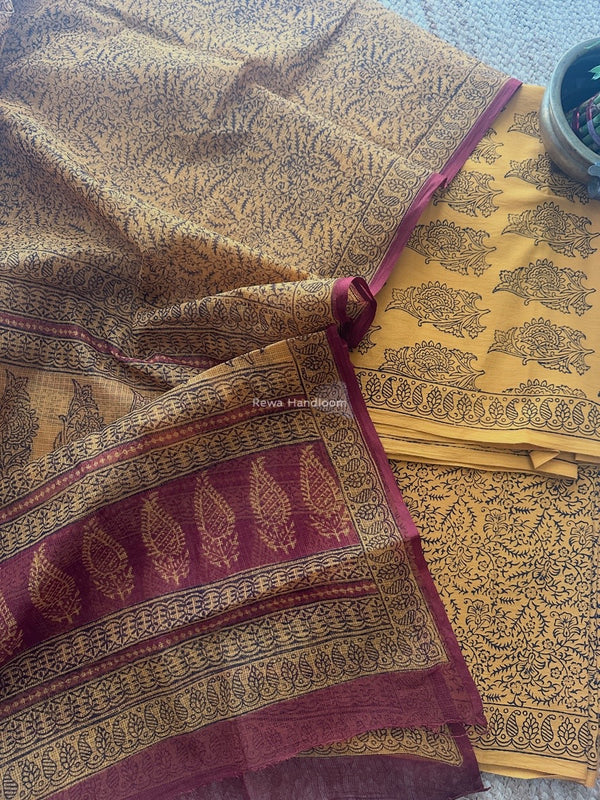 Bagh Print Cotton Suit 