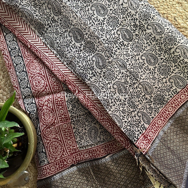 Maheshwari Bagh Print Saree