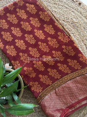 Maheshwari Bagh Print Saree