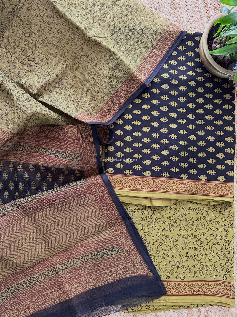 Bagh Print Cotton Suit 