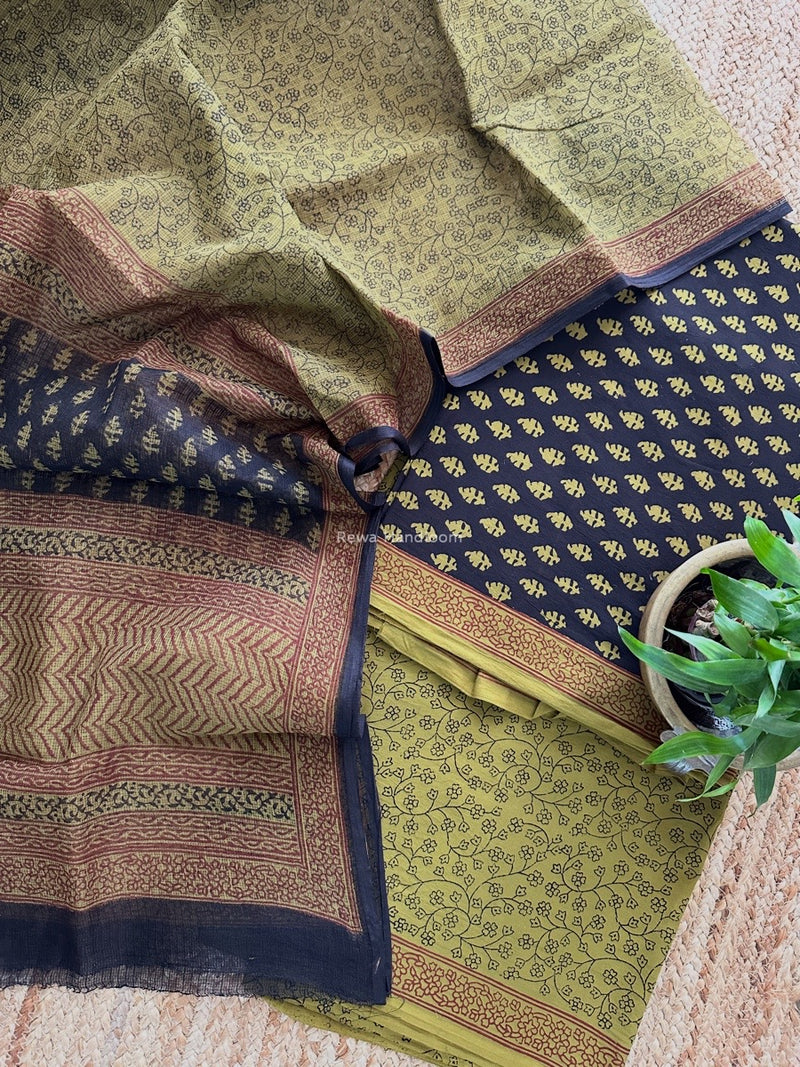 Bagh Print Cotton Suit