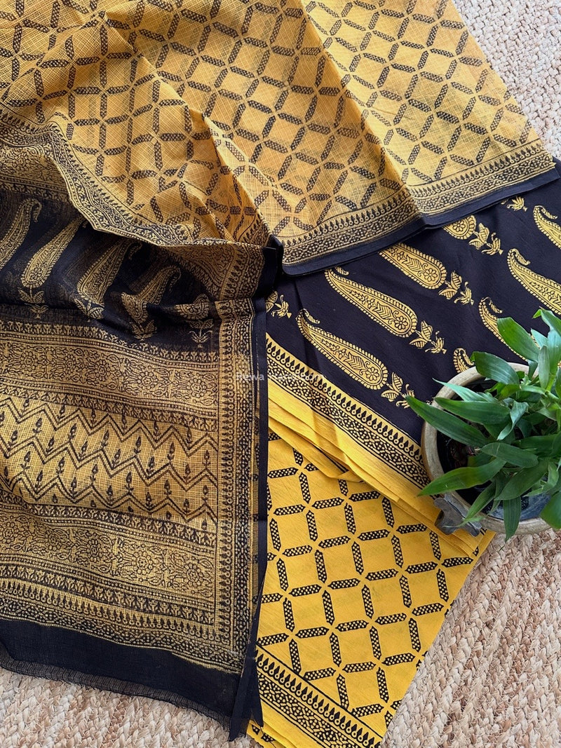 Bagh Print Cotton Suit 