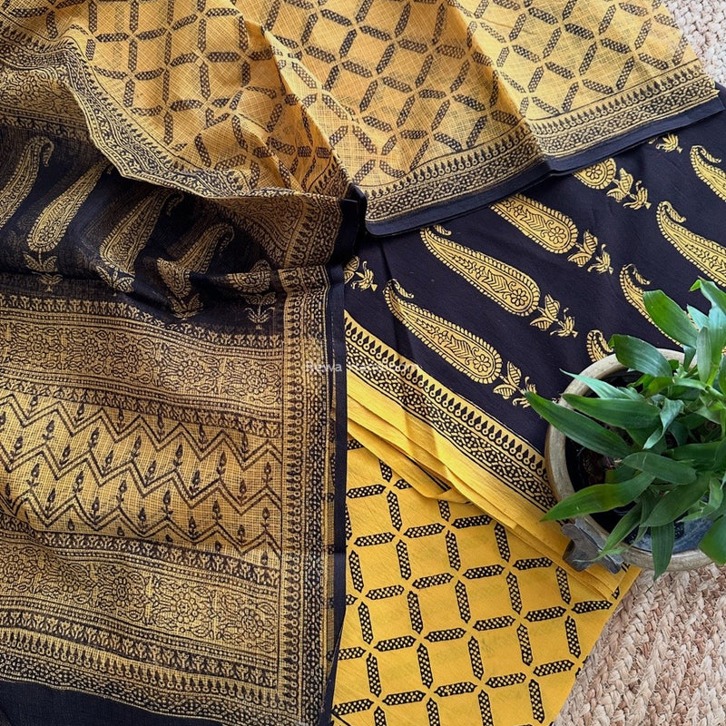 Bagh Print Cotton Suit 