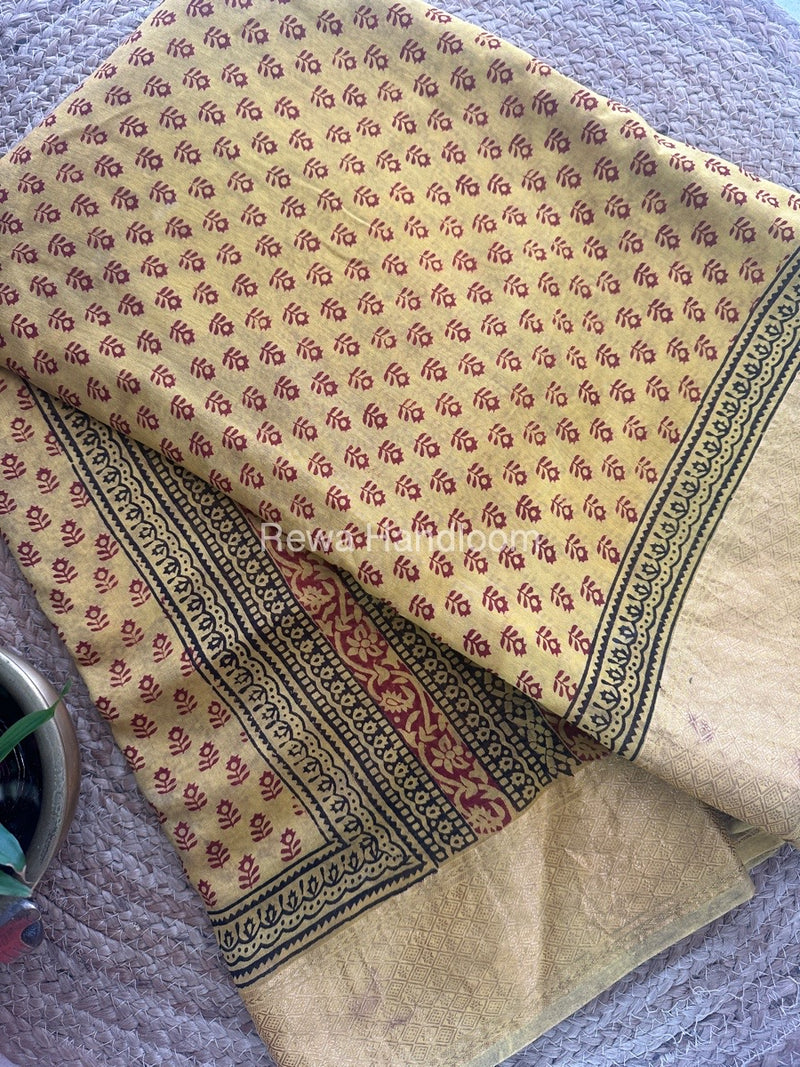 Maheshwari Bagh Print Saree