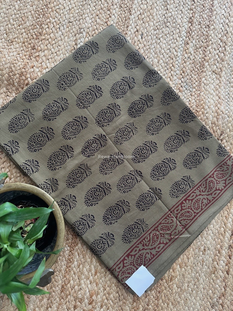 Mehendi Bagh Print Cotton Suit BCSP0168