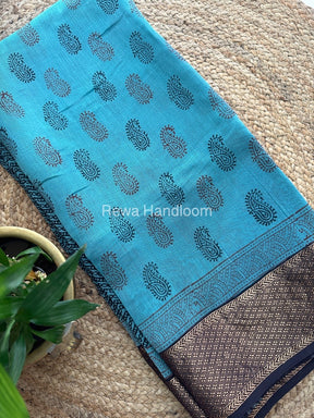 Maheshwari Bagh Print Saree