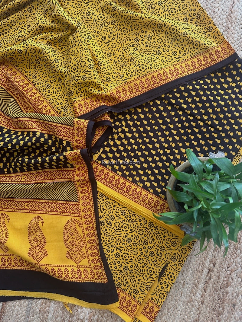 Bagh Print Cotton Suit