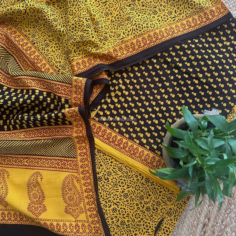 Bagh Print Cotton Suit