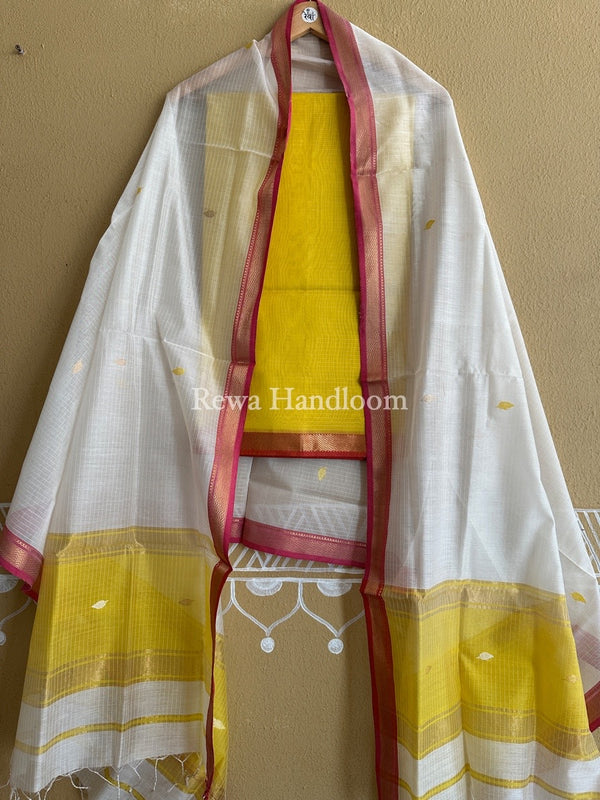 Maheshwari Motifs Top-Dupatta Set