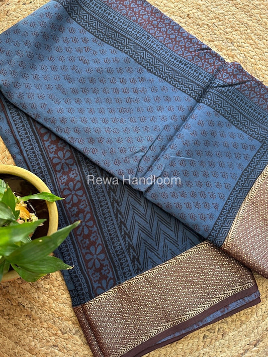 Maheshwari Bagh Print Saree