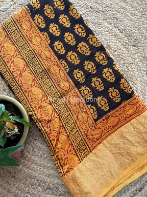 Maheshwari Bagh Print Saree