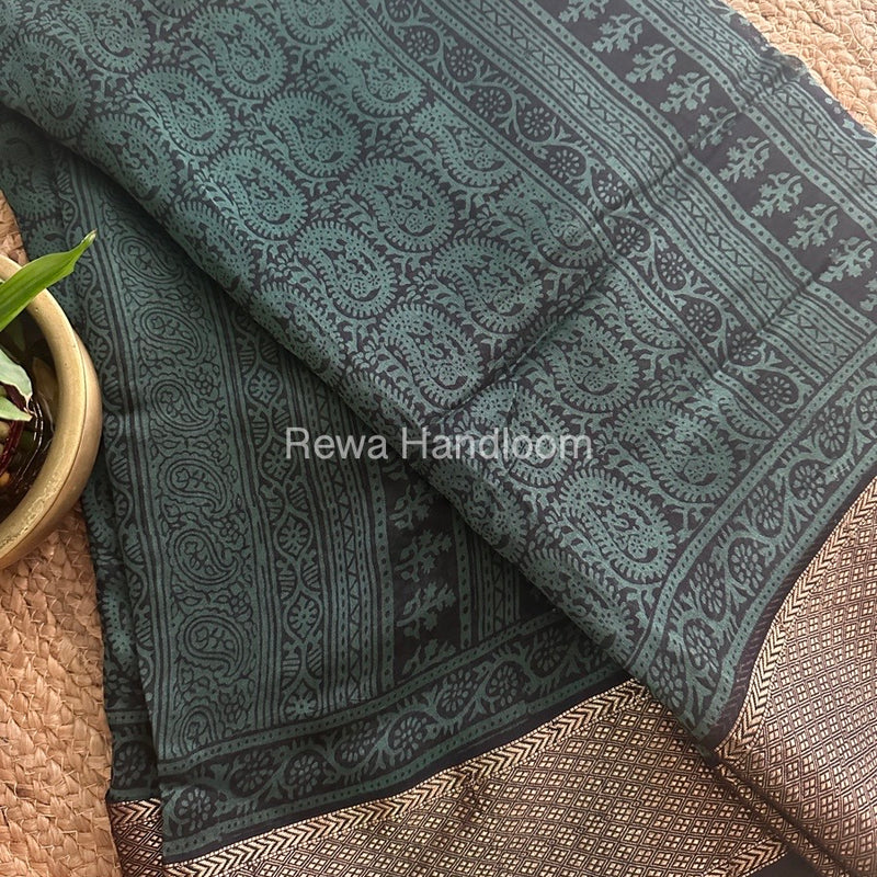 Maheshwari Bagh Print Saree