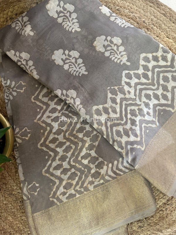 Dabu Kashish Cotton Print Saree