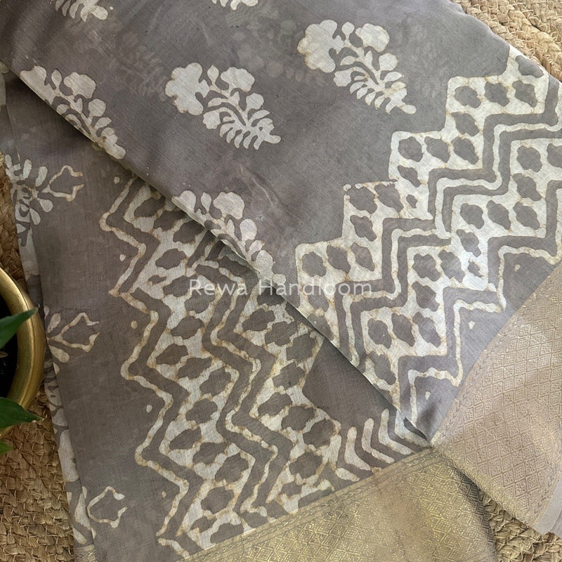  Dabu Kashish Cotton Print Saree