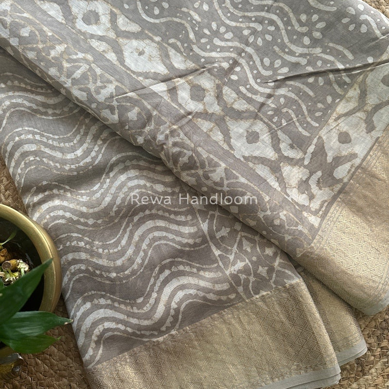  Dabu Kashish Cotton Print Saree