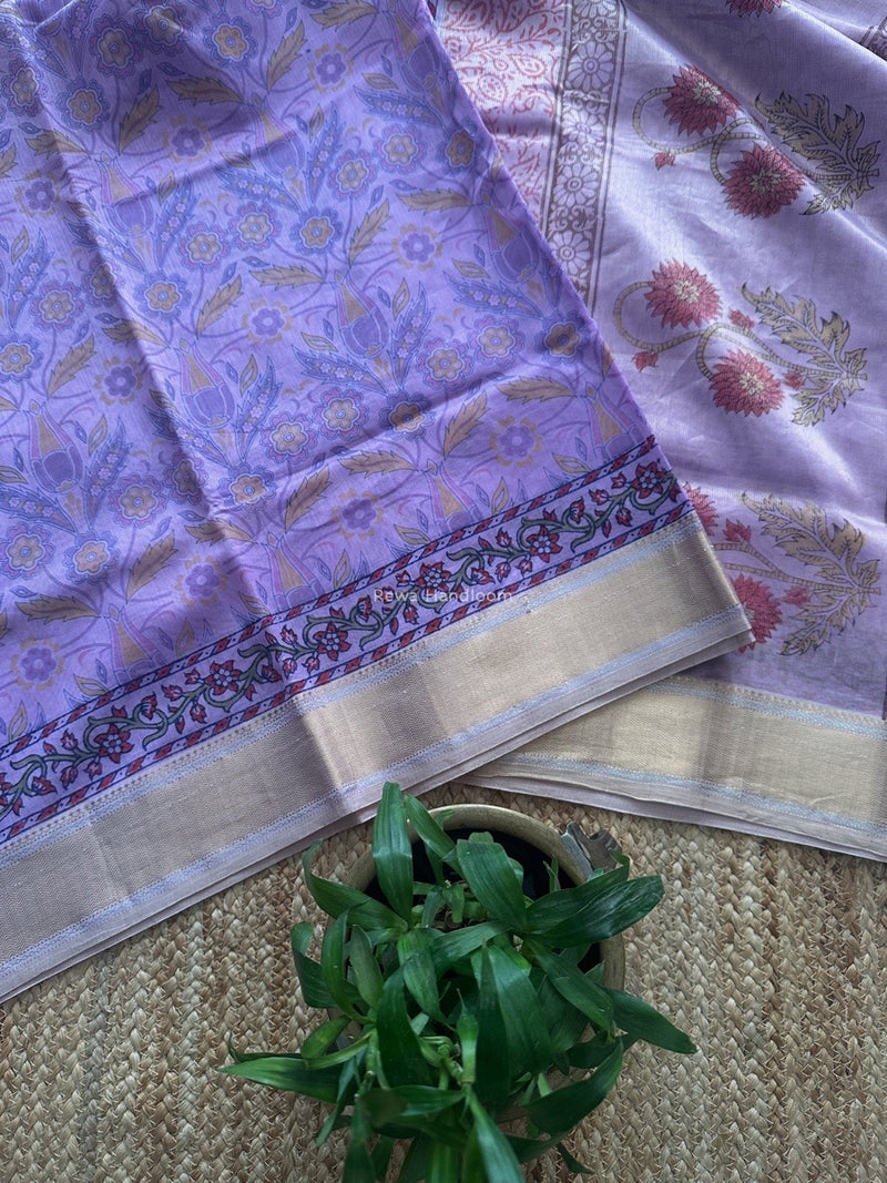 Maheshwari Bagh Print Saree