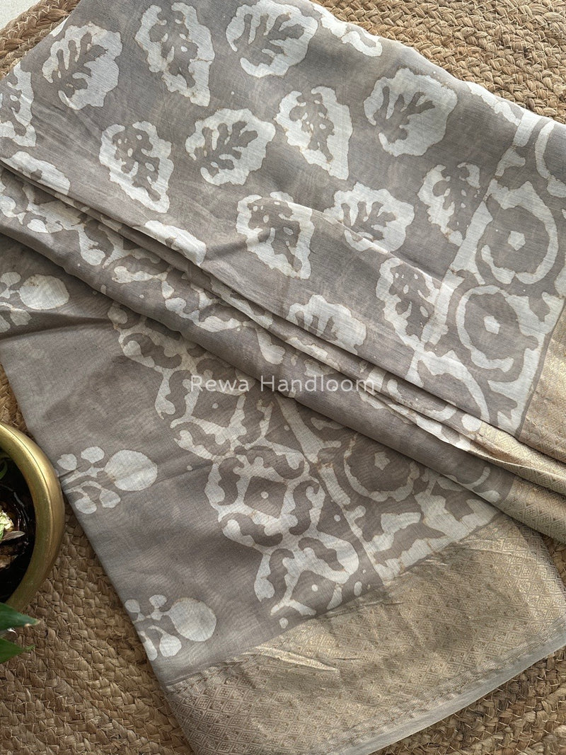  Dabu Kashish Cotton Print Saree