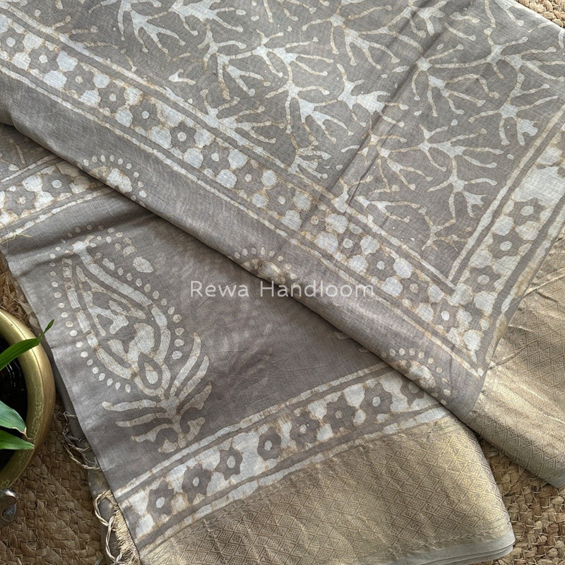  Dabu Kashish Cotton Print Saree