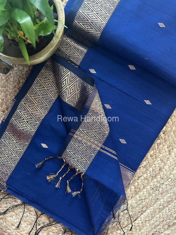 Zari Butti Maheshwari Saree