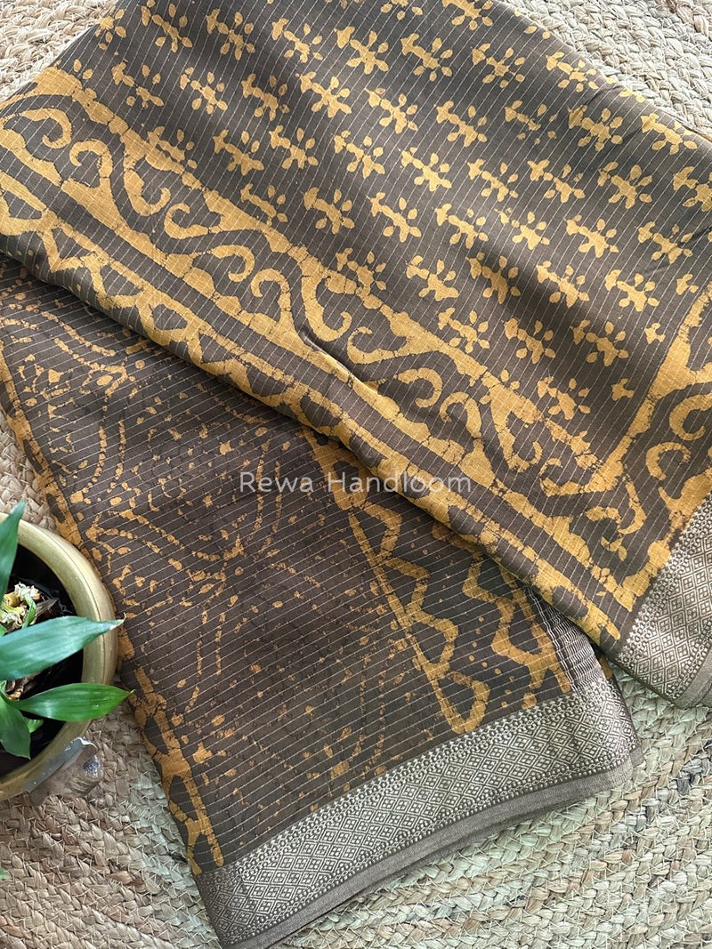  Dabu Kashish Print Saree