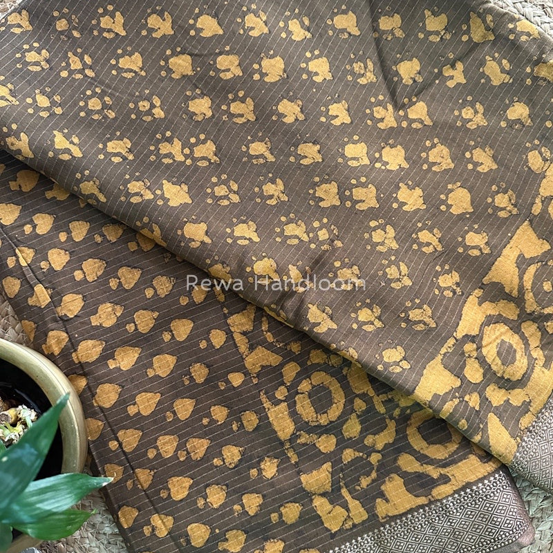  Dabu Kashish Print Saree