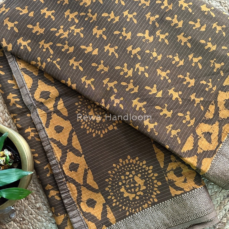 Dabu Kashish Print Saree