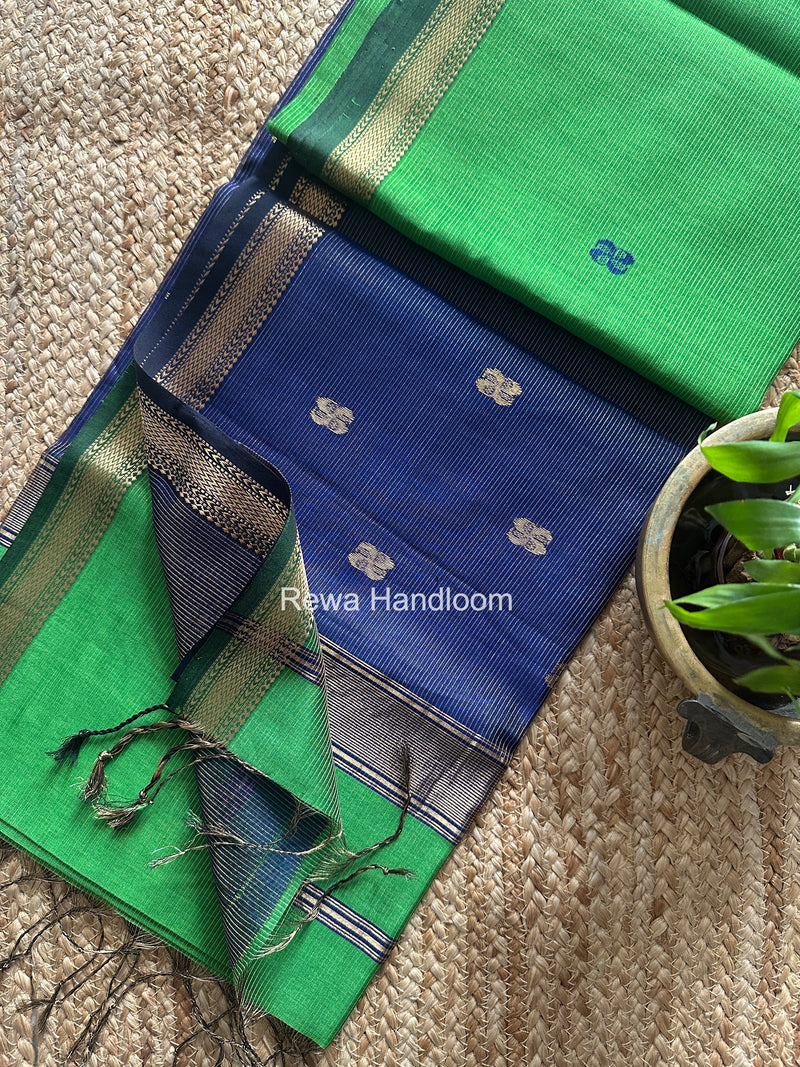 Maheshwari Tissue Butti Saree