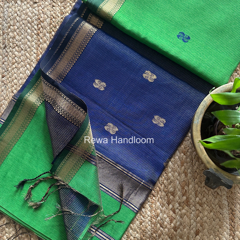 Maheshwari Tissue Butti Saree