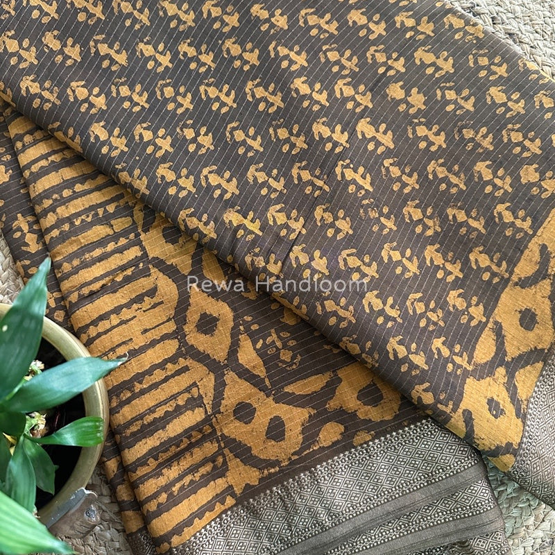  Dabu Kashish Print Saree