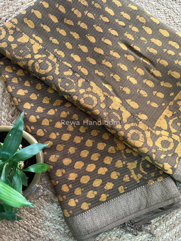  Dabu Kashish Print Saree