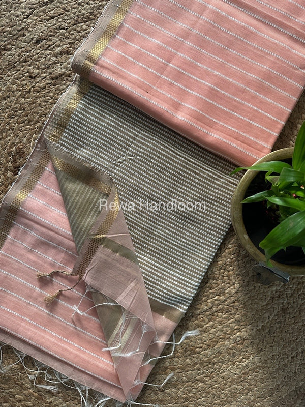 Maheshwari Gichha Thread Lining Saree