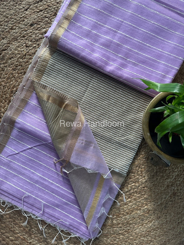 Maheshwari Gichha Thread Lining Saree