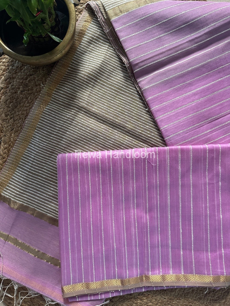 Maheshwari Gichha Thread Lining Saree
