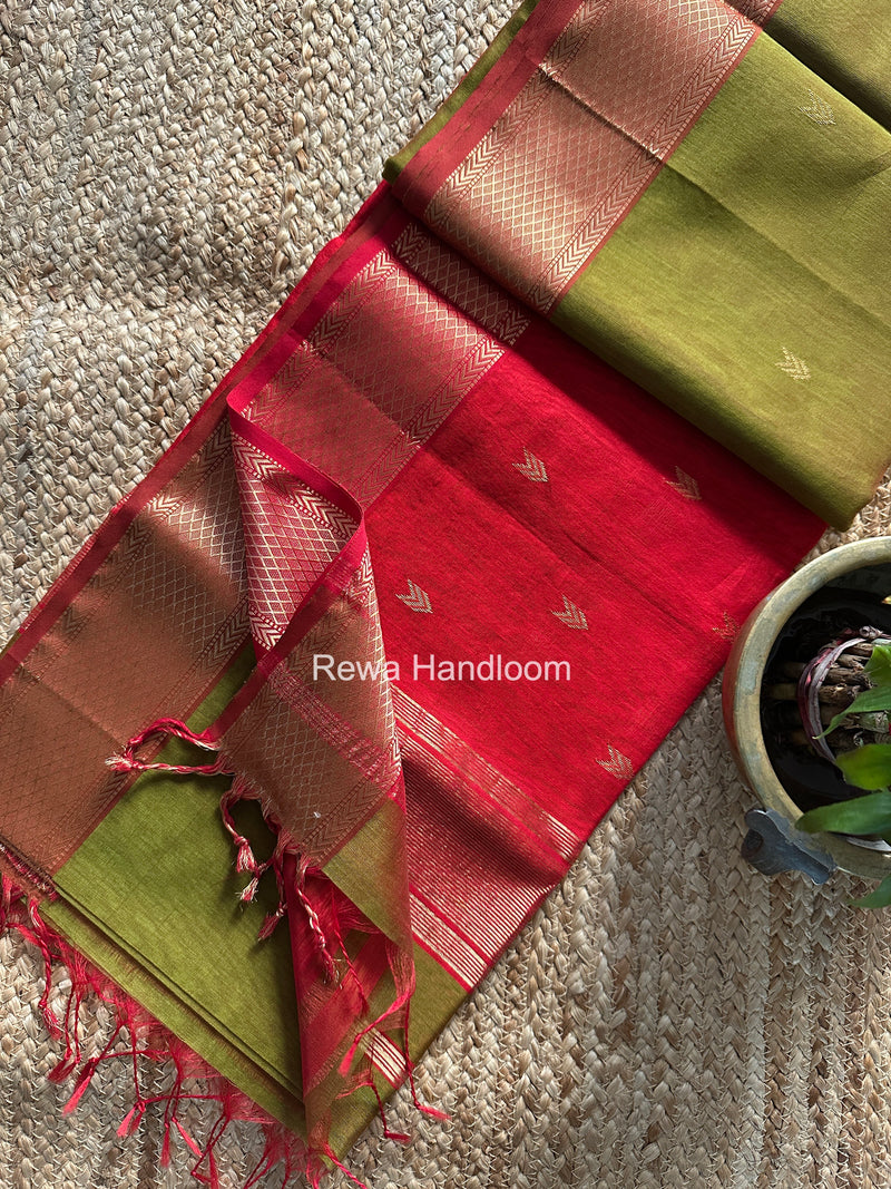 V Butti ~ Maheshwari Saree