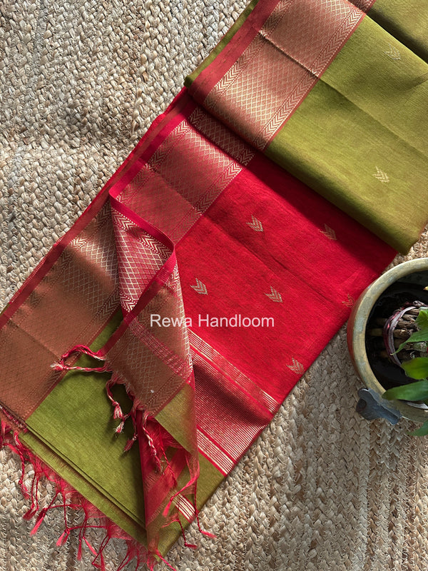 V Butti ~ Maheshwari Saree