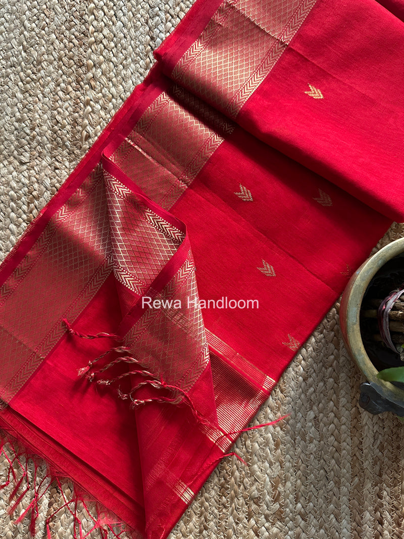 V Butti ~ Maheshwari Saree